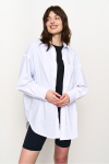 Белая рубашка из хлопка - интернет-магазин Natali Bolgar