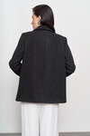 Чёрное укороченное пальто 1 - интернет-магазин Natali Bolgar