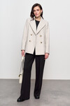 Укороченное пальто серого цвета 2 - интернет-магазин Natali Bolgar