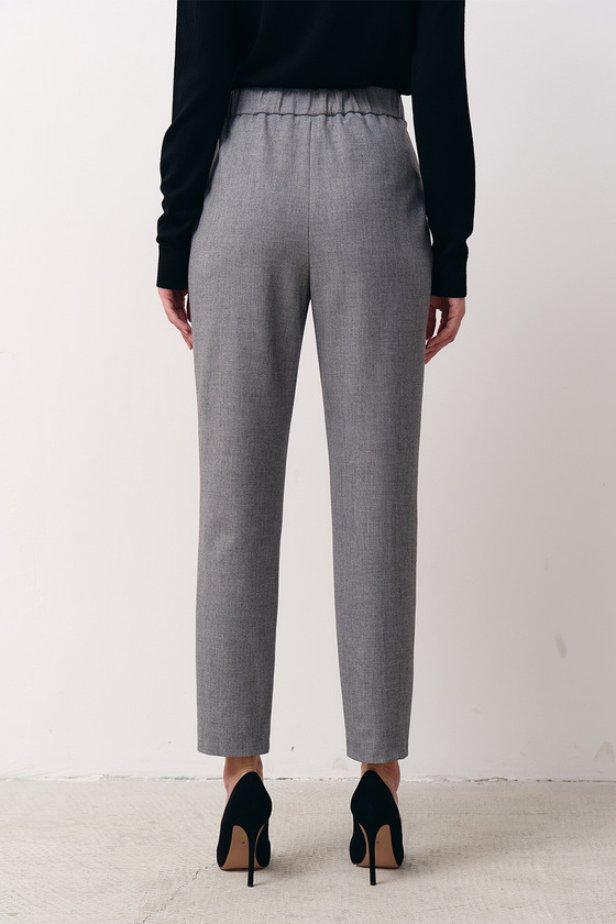 Серые костюмные брюки 2 - интернет-магазин Natali Bolgar