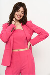 Костюмный жакет розового цвета 3 - интернет-магазин Natali Bolgar