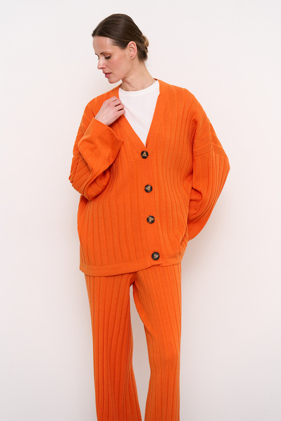 Кардиган цвета сицилийского апельсина   1 - интернет-магазин Natali Bolgar