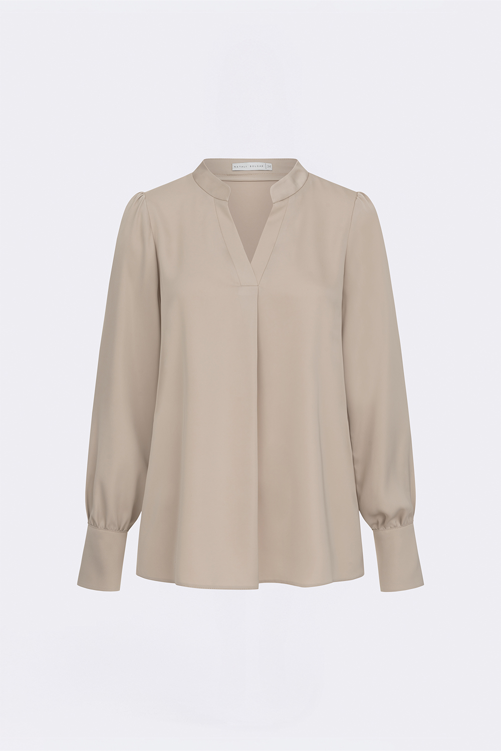 Блуза перлово-бежевого кольору