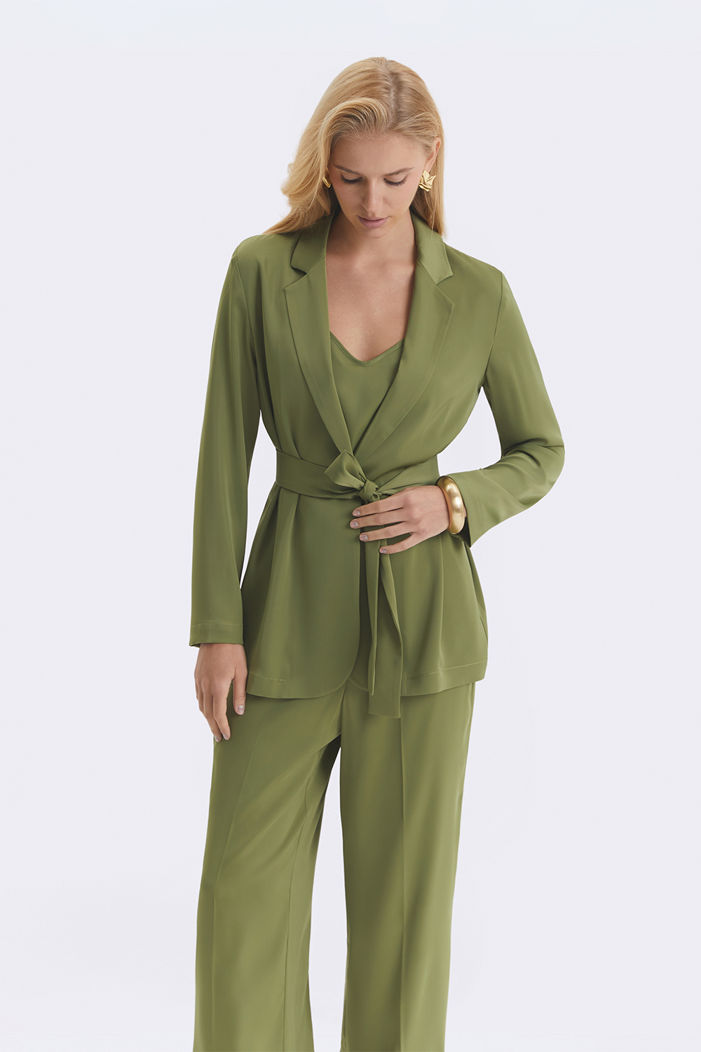 Вечірній жакет-сорочка