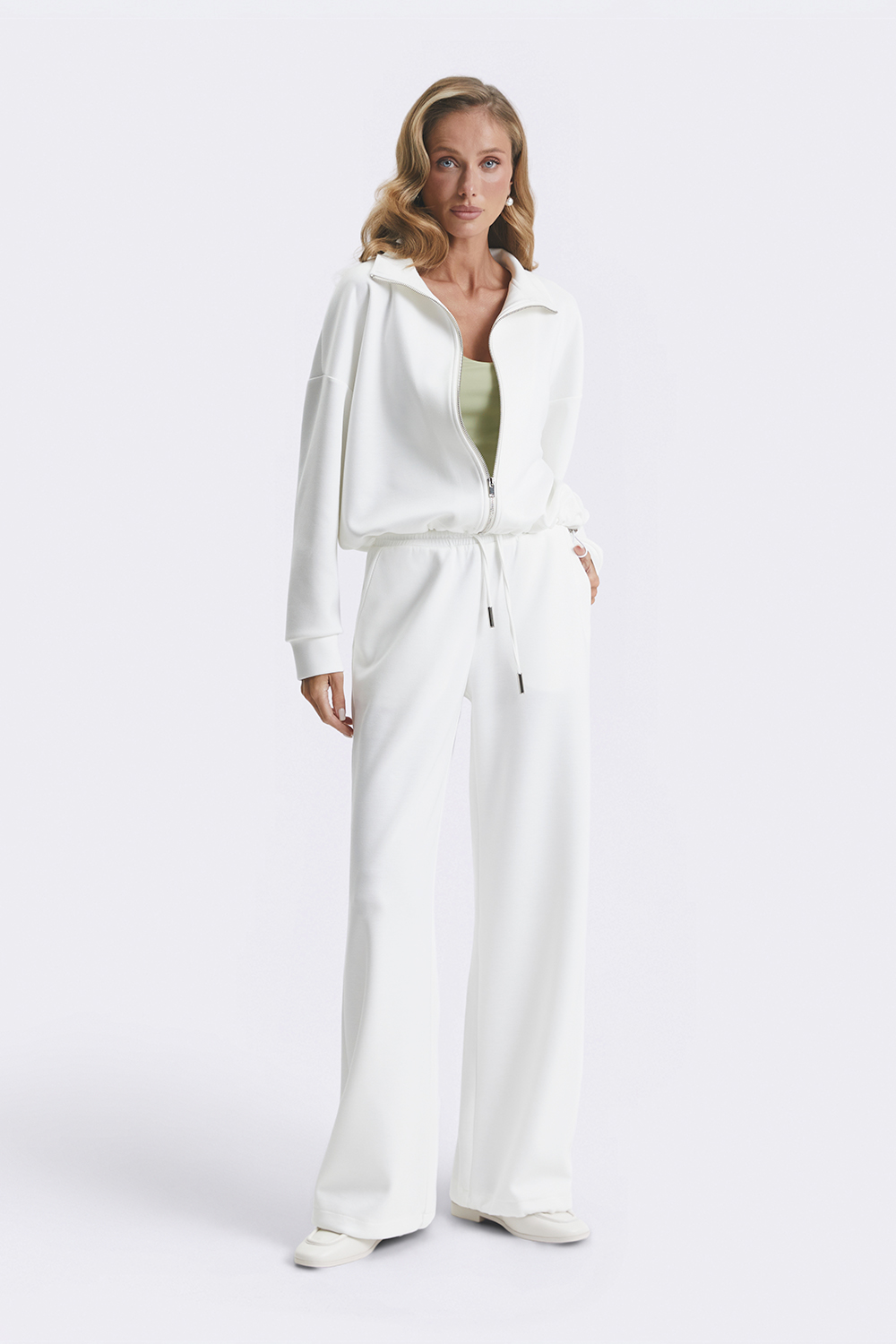 Штани на резинці з модалу