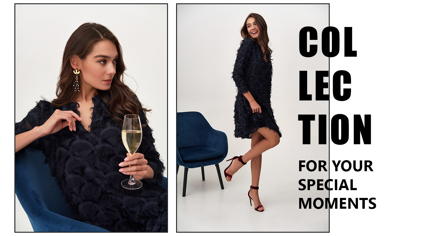 Платье из шифона