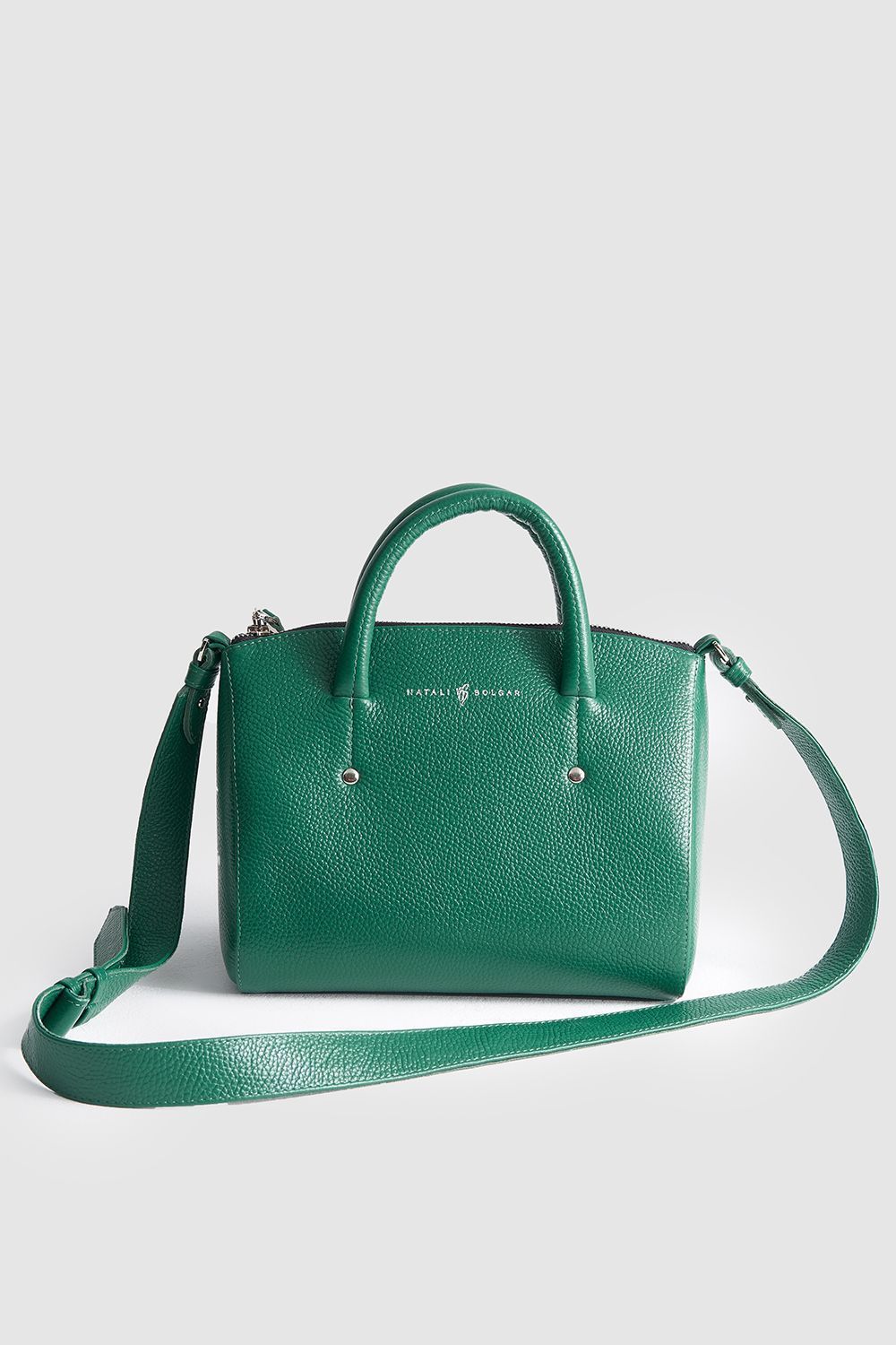 Темно зеленая сумка Соня Гельд
