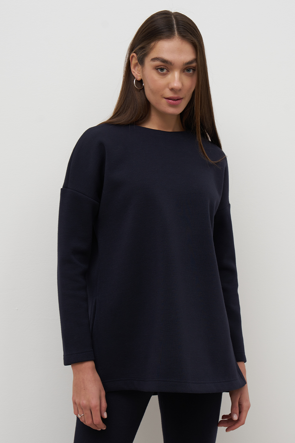 Теплий світшот з поясом