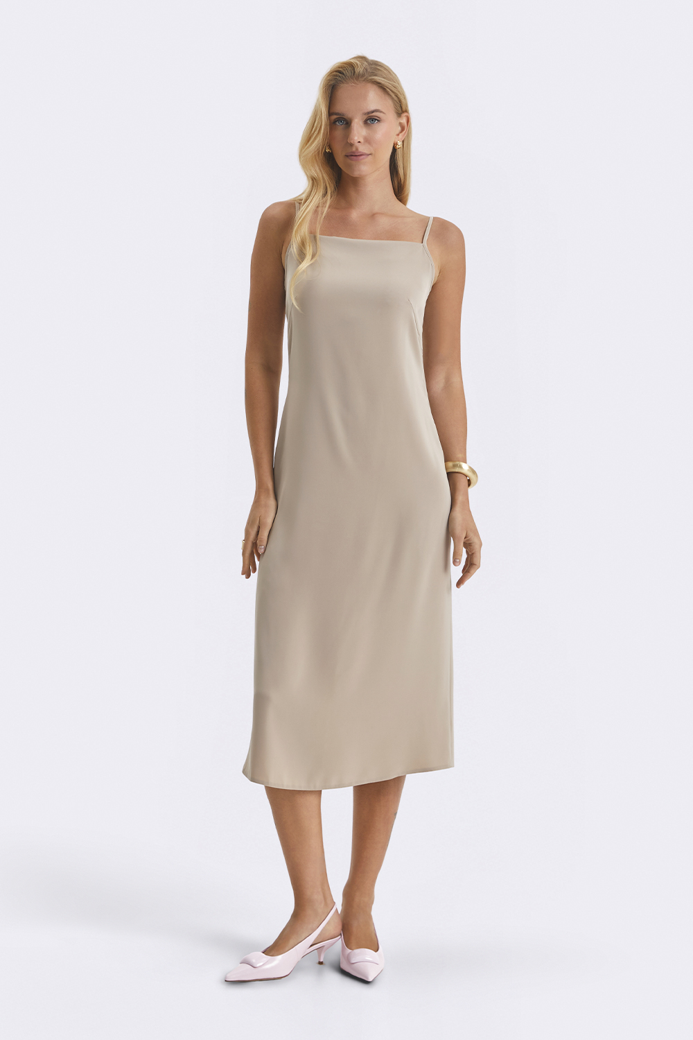 Sleep dress кольору беж