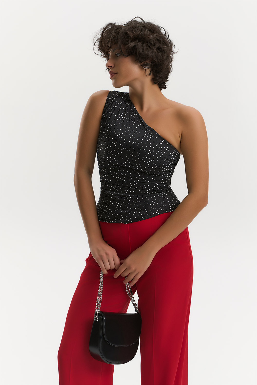 Ассиметричний топ Polka Dot Ассиметричний топ Polka Dot