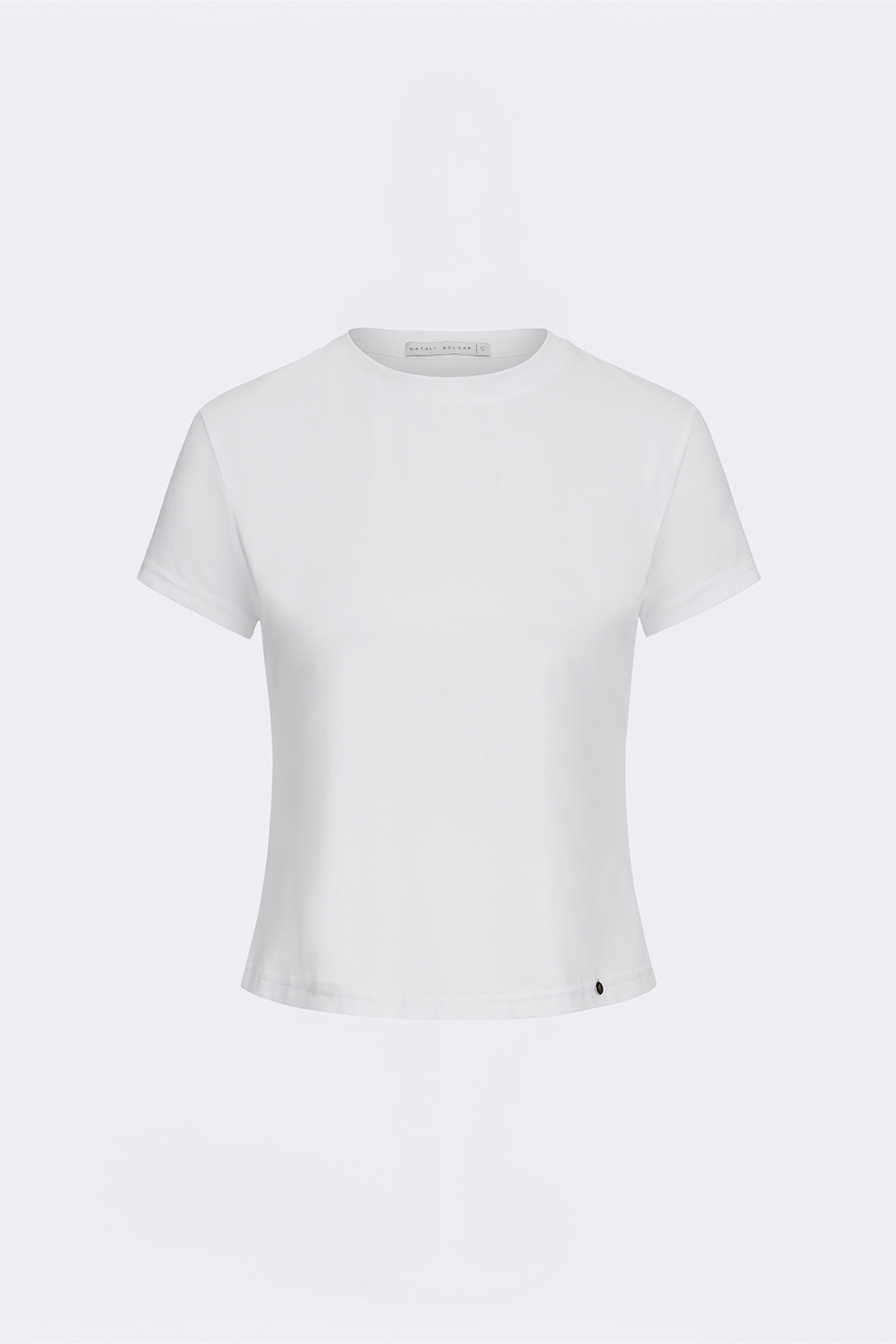 Біла футболка з бавовни