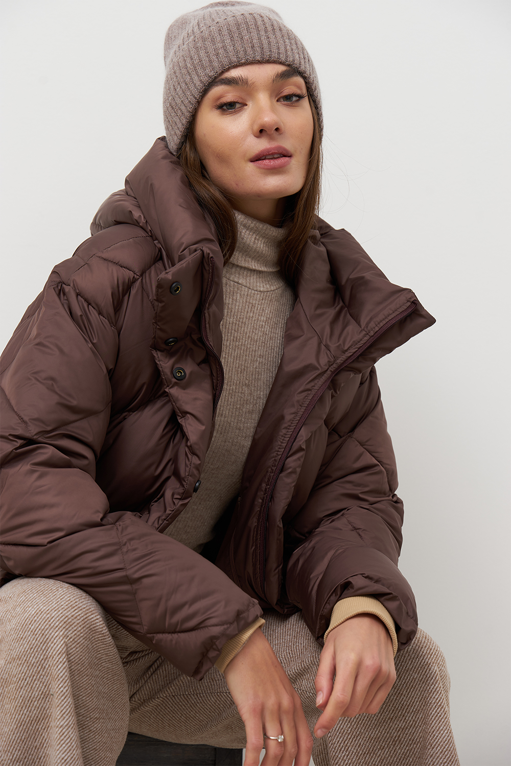 Шоколадна куртка