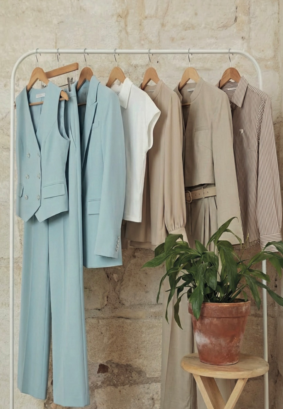 Жіночі чорні штани з широкими штанинами та високою посадкою від Natali Bolgar – ідеальні для стильного офісного чи повсякденного образу.