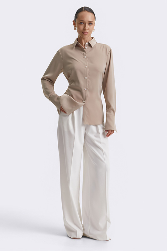 Образ із блузою та штанами-палаццо