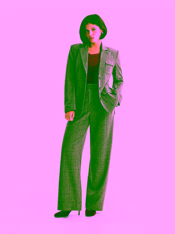 Straight-cut blazers