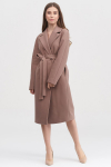 Пальто-халат цвета мокко - интернет-магазин Natali Bolgar