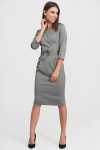 Платье-футляр серого цвета - интернет-магазин Natali Bolgar