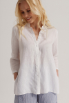 Льняная рубашка белого цвета - интернет-магазин Natali Bolgar
