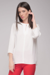 Свободная блуза белого цвета - интернет-магазин Natali Bolgar