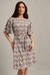 Свободное платье с цветочным принтом - интернет-магазин Natali Bolgar