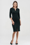 Платье футляр темно-зеленого цвета - интернет-магазин Natali Bolgar
