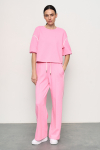 Рожеві штани з трикотажу - интернет-магазин Natali Bolgar