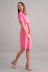 Платье-рубашка розового цвета - интернет-магазин Natali Bolgar