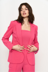 Костюмний жакет рожевого кольору - интернет-магазин Natali Bolgar