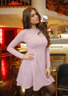 Платье А-силуэта пудрового цвета - интернет-магазин Natali Bolgar