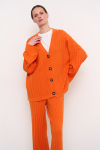 Кардиган кольору сицилійського апельсину - интернет-магазин Natali Bolgar