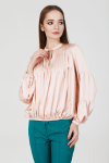 Свободная блуза пудрового оттенка - интернет-магазин Natali Bolgar