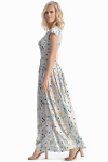 Длинное платье с цветочным принтом - интернет-магазин Natali Bolgar