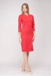 Платье-футляр с V-образным вырезом - интернет-магазин Natali Bolgar