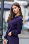 Бомбер фиолетового цвета - интернет-магазин Natali Bolgar