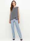 Прямі брюки блакитного кольору - интернет-магазин Natali Bolgar