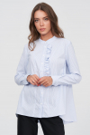 Асимметричная рубашка в полоску - интернет-магазин Natali Bolgar