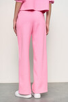 Рожеві штани з трикотажу 1 - интернет-магазин Natali Bolgar