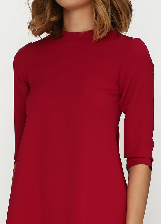Платье бордового цвета 2 - интернет-магазин Natali Bolgar