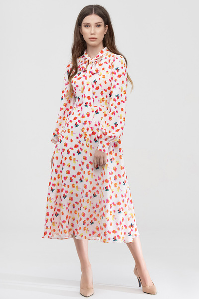 Сукня із абстрактним принтом  – Natali Bolgar