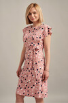 Платье розового цвета в принте 3 - интернет-магазин Natali Bolgar