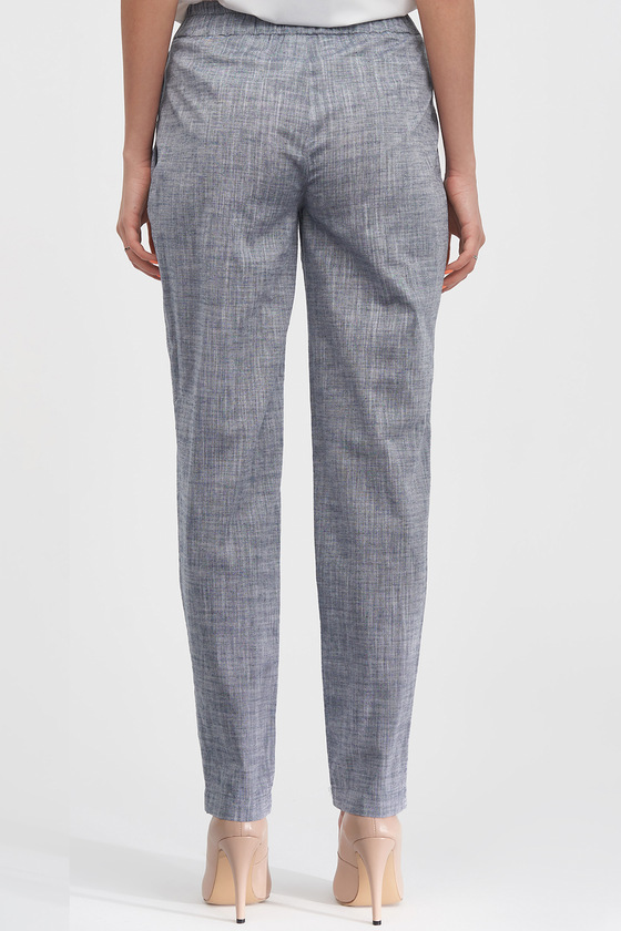 Льняные брюки серого цвета 2 - интернет-магазин Natali Bolgar