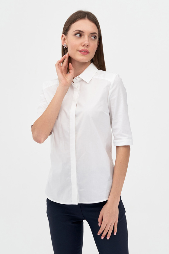 Рубашка с укороченными рукавами 2 - интернет-магазин Natali Bolgar