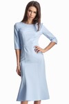 Платье небесно-голубого цвета 2 - интернет-магазин Natali Bolgar
