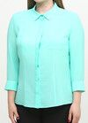 Блуза мятного цвета 2 - интернет-магазин Natali Bolgar