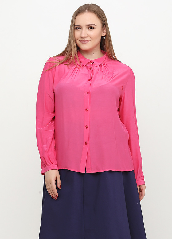 Блуза малинового цвета - интернет-магазин Natali Bolgar