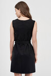 Платье-трапеция черного цвета 3 - интернет-магазин Natali Bolgar