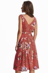 Миди-платье с цветочным принтом 2 - интернет-магазин Natali Bolgar