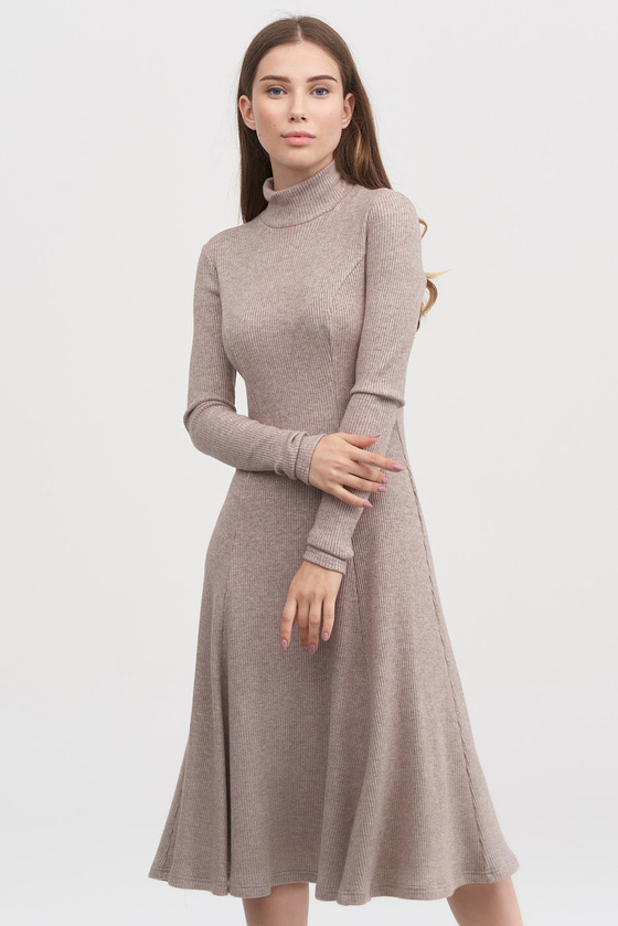 Платье бежевого цвета 3 - интернет-магазин Natali Bolgar