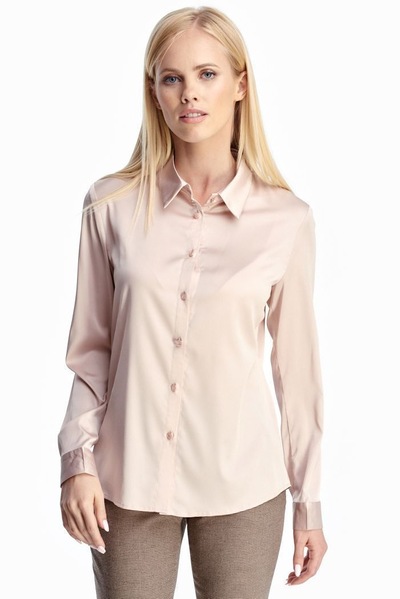 Рубашка светло-бежевого оттенка  – Natali Bolgar