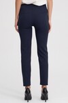 Укороченные брюки темно-синего цвета 2 - интернет-магазин Natali Bolgar